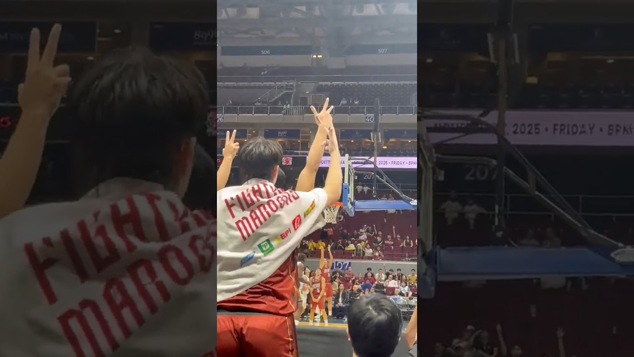 Highlights: Miguel Yniguez of UP with the corner 3