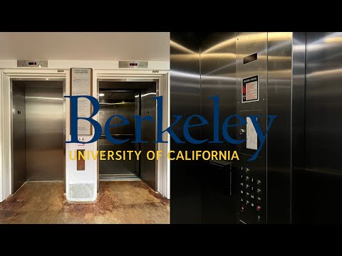 Weird Dover Hydraulic Elevators - Haas School of Business, UCB - Berkeley, CA