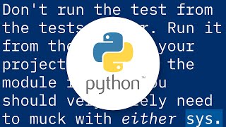 Python import from parent directory