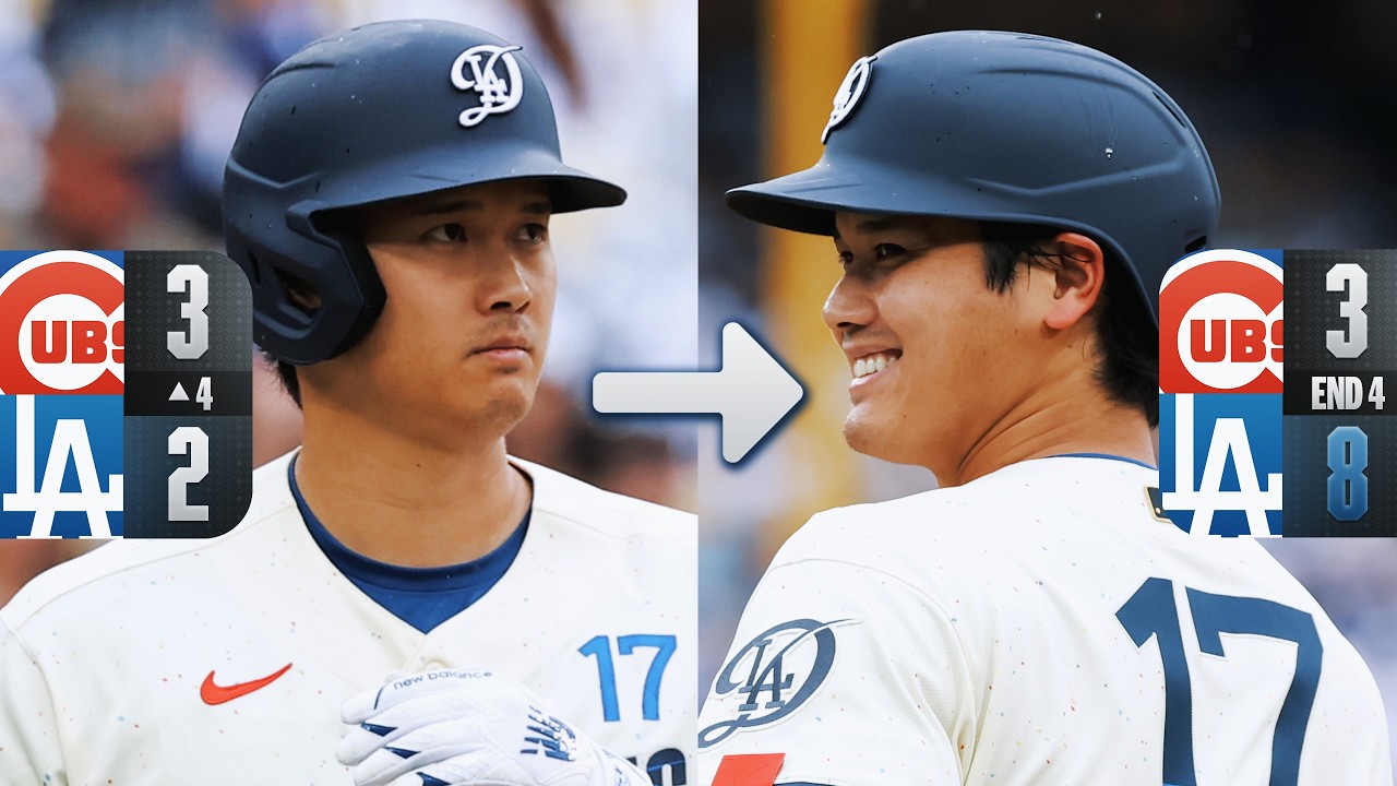 FULL 4th INNING: Dodgers bat around and score SIX RUNS vs. the Cubs! 😮‍💨 | MLB Highlights