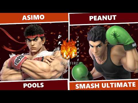 Dr. Insano's Bonfire 3: Pools - Asimo (Ryu) Vs. Peanut (Little Mac) SSBU