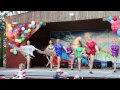 ансамбль эстрадного танца "Спектр" на Дне молодежи в Яе 