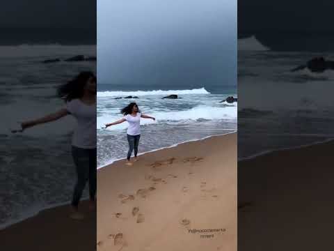 Deepthi Sunaina having Fun in Beach