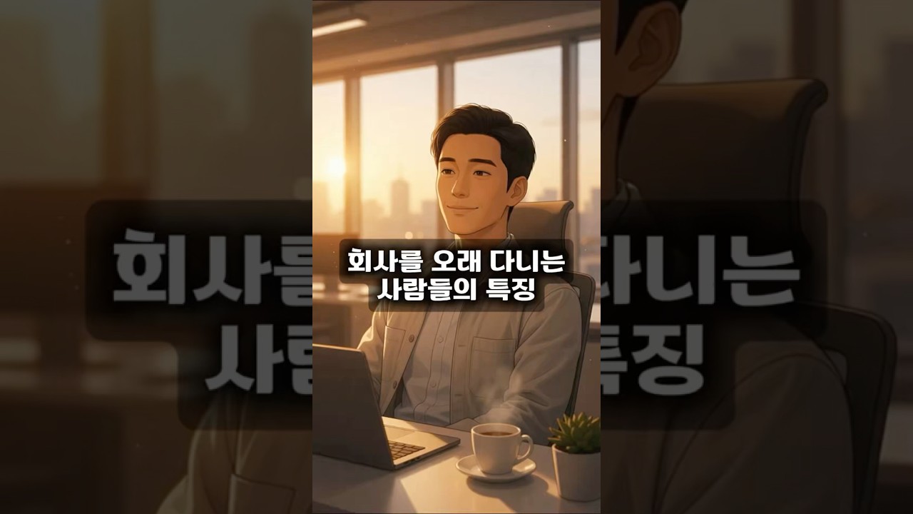 회사를 오래 다니는 사람들의 특징 🏢