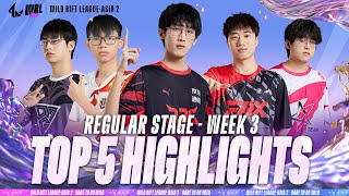 TOP 5 | Wild Rift League-Asia 2 | Week 3