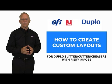 Create Duplo Layouts with EFI Fiery Impose | Duplo USA