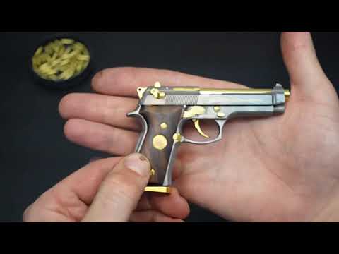 1/2 scale Beretta 92FS review and firing by MINIATURE ARSENAL