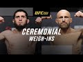 UFC 294: Ceremonial Weigh-In