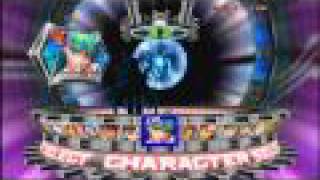 Tatsunoko vs Capcom - Ultimate All-Stars Character Select Screen