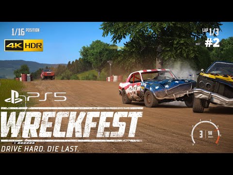 #Wreckfest #PS5 #gameplay | Career Mode 2 Midwest MOTOCENTRE #wreckfestcrashes #wreckfestgameplay