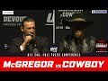 UFC 246: Conor McGregor vs. Donald "Cowboy" Cerrone Full Press Conference | CBS Sports HQ