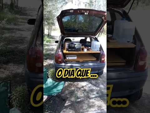 Parei na beira da estrada! #vanlife #trip #corsa #motorhome