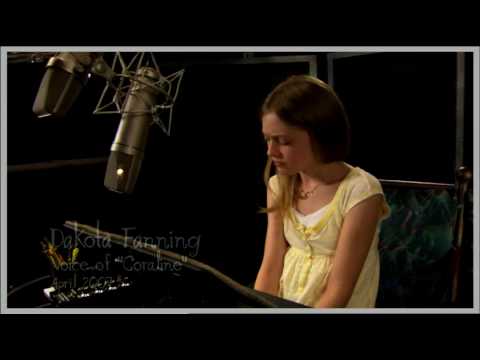 Coraline Clip: Voice Session with Teri Hatcher & Dakota Fanning