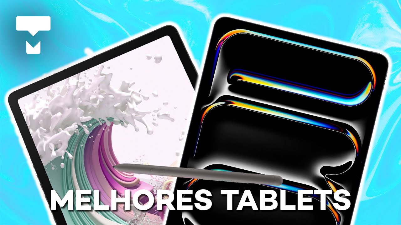 TOP 7 MELHORES TABLETS para TRABALHAR e ESTUDAR em 2024
