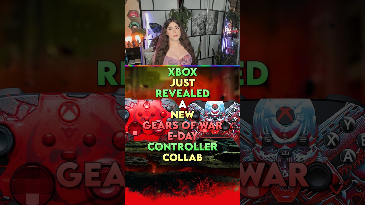 XBOX Just REVEALED A NEW Gears Of War E-Day Limited Edition CONTROLLER COLLAB