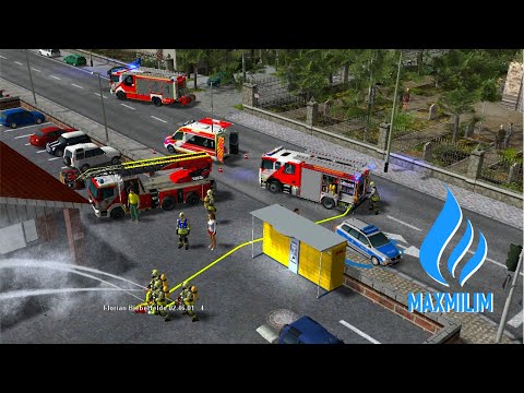 E-Station in Flammen & ABC Feuer hält Feuerwehr am Limit | RetroFitting Emergency 4 | Maxmilim