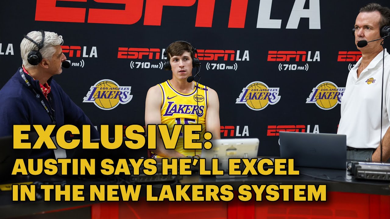 Austin Reaves on his offseason talks with Coach JJ Redick + more!