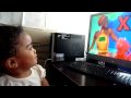 MJ Singing ABC With Elmo