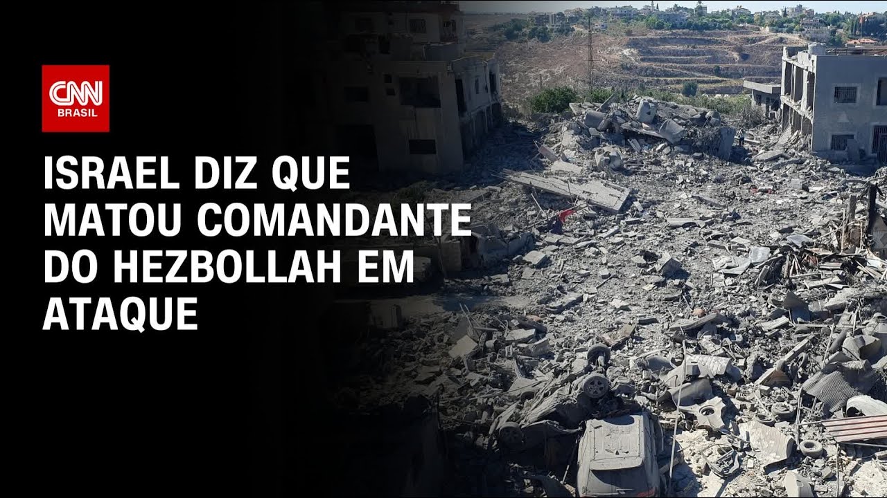 Israel diz que matou comandante do Hezbollah em ataque | CNN 360