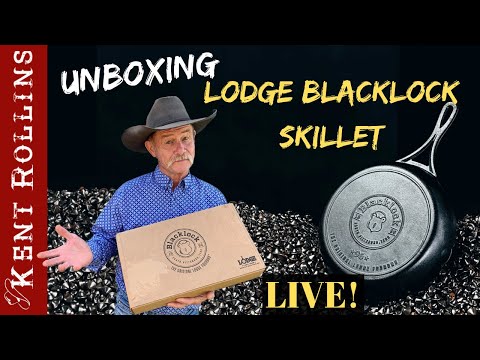 Unboxing the Lodge Blacklock Cast Iron Skillet Video