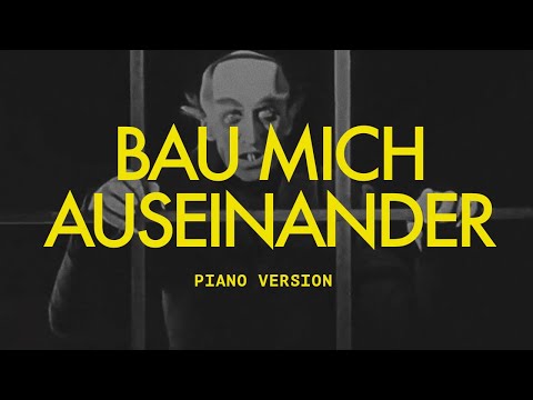 BAU MICH AUSEINANDER (Piano Version) - Fynn Kliemann | Album: NUR | Offizielles Video
