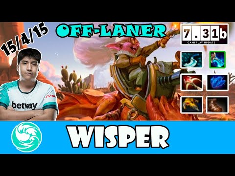 Wisper - Snapfire | BEASTCOAST vs BALROGS BO3[GAME 2] DPC SA TOUR 2 SPRING 2022 | Dota 2