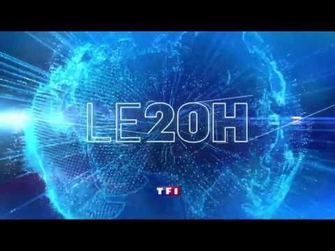 TF1 20h Titres 14/11/2015 (Anne-Claire Coudray & Gilles Bouleau)
