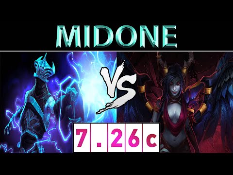 MidOne [Razor] vs [Queen Of Pain] ► EU Ranked ► Dota 2 7.26c