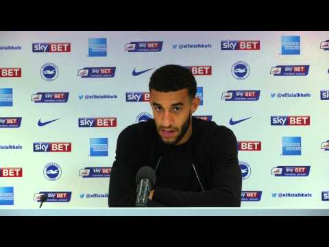 Brighton & Hove Albion new signing Connor Goldson speaks ahead of Blackburn Rovers
