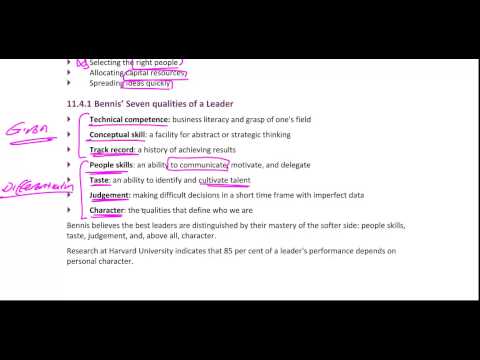 CIMA E2 - Leadership