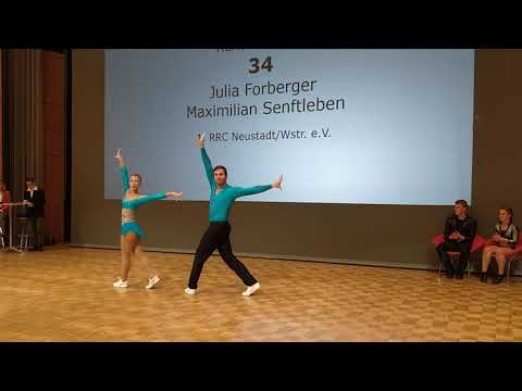 2019.10.26 - Chili-Rockers-Jubiläums-Cup - Forberger & Senftleben - Endrunde Akrobatik B-Klasse