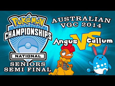 Australia Pokemon VGC Nationals Seniors Semi-Final 2 (match 3) - Angus vs Callum