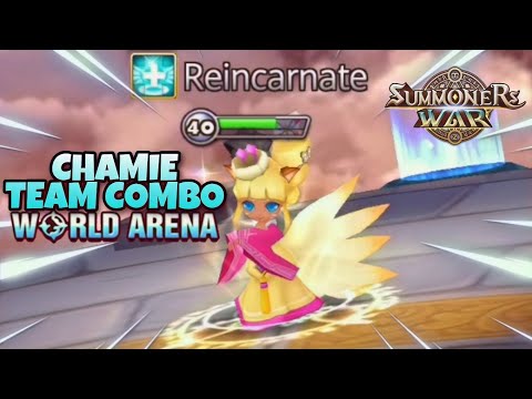 Chamie Team Combo in World Arena - Summoners War