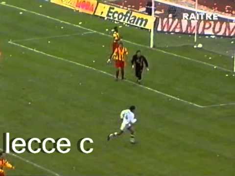 Il "chilometrico" fuorigioco non segnalato a Fontolan in LECCE-Bologna 1 a 1 dell'11 aprile 1998