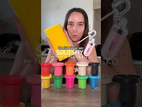 On fabrique un squishy en forme de gloss KIKO !!