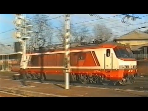 Treni a Milano Greco Pirelli nel 2001