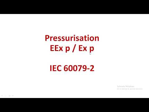 Pressurized Equipments | EEx p or  Ex p | IEC 60079-2 | Pressurized Encapsulation in Explosion Areas