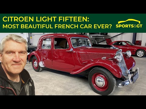 Citroen Light Fifteen Traction Avant - most beautiful French car ever?