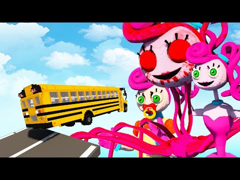 Cars vs all Mommy Long Legs | Teardown