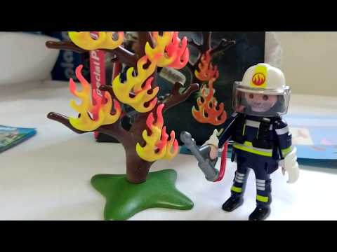 PLAYMOBIL 9093 === 👨‍🚒BOMBERO FORESTAL👩‍🚒