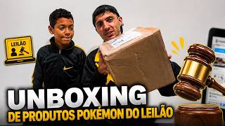 LEILÃO DO ROMILDO: AS MELHORES CARTAS POKÉMON NO PRECINHO !