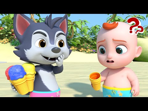 ¿Puedes compartir helado? Compartiendo Helado 🍨🍧🍦 | Canciones Infantiles | Bebé Leo