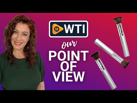 PÜR Beauty Chisel Brush - WTI product video review