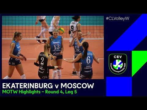 #CLVolleyW | Uralochka-NTMK EKATERINBURG vs Dinamo MOSCOW - Match Highlights