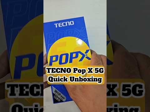 Thumbnail for Tecno Pop X 5G Quick Unboxing