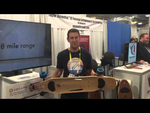 ZBoard - The Weight-Sensing  Electric Skateboard