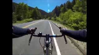 preview picture of video 'Pikes Peak Highway bike ride, June 18th, 2014'