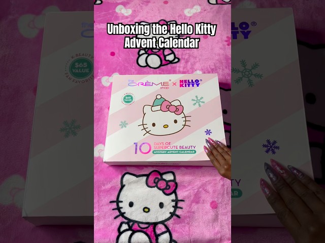 Vídeo relacionado con CRAZE Hello Kitty Calendario de Adviento con Juguetes y Accesorios para Niños y Niñas - Calendario de Navidad con 24 Sorpresas de Hello Kitty