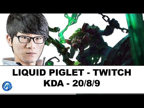 Liquid Piglet - Twitch vs Sivir - NA Duo Fenix