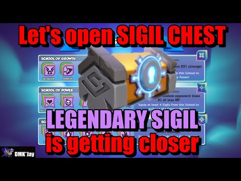 Let's open SIGIL CHEST - Dragon Mania Legends - (DMK*Jay) 드래곤 매니아 레전드